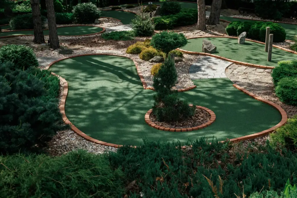 Adventure golf na hotelu troyer