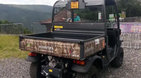 Čtyřkolka s korbou