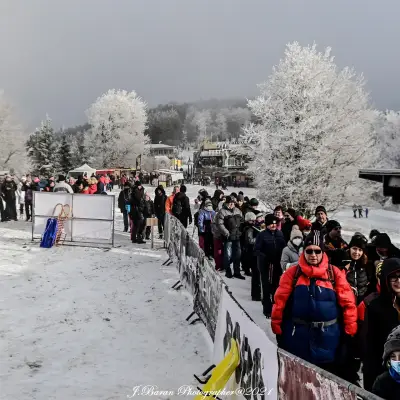 Fronta na ledové sochy