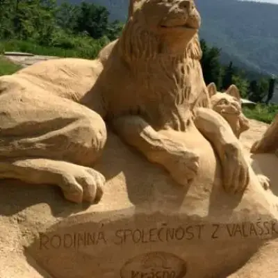 Písečné sochy na Pustevnách